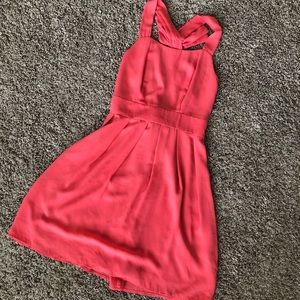 Coral dress